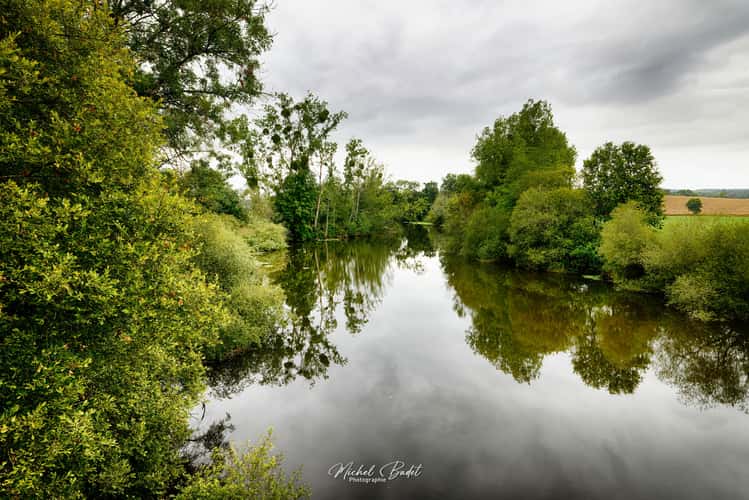 Oust river at Glénac