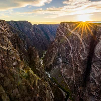 Painted Wall View Gunnison, USA