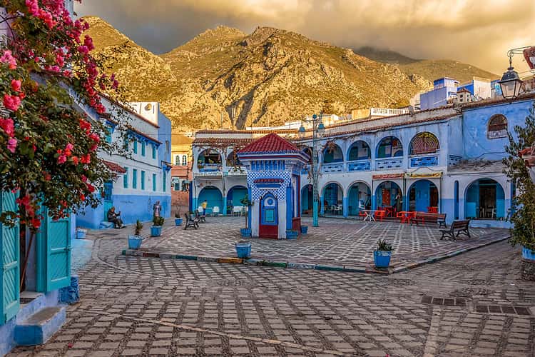 Place El Haouta, Chefchaouen
