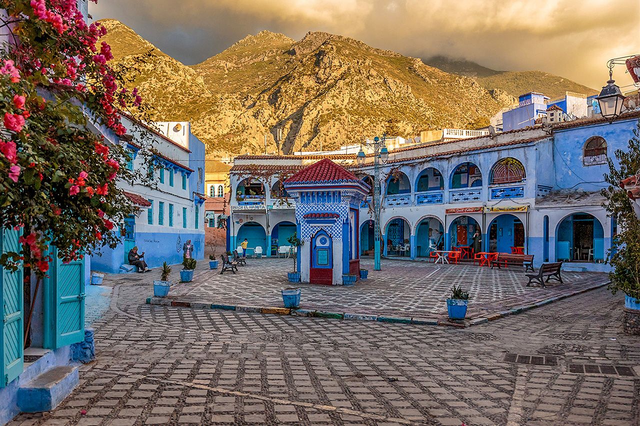 Place El Haouta, Chefchaouen, Morocco