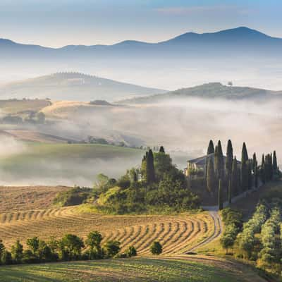 Podere Belvedere, Val D'Orcia, Italy