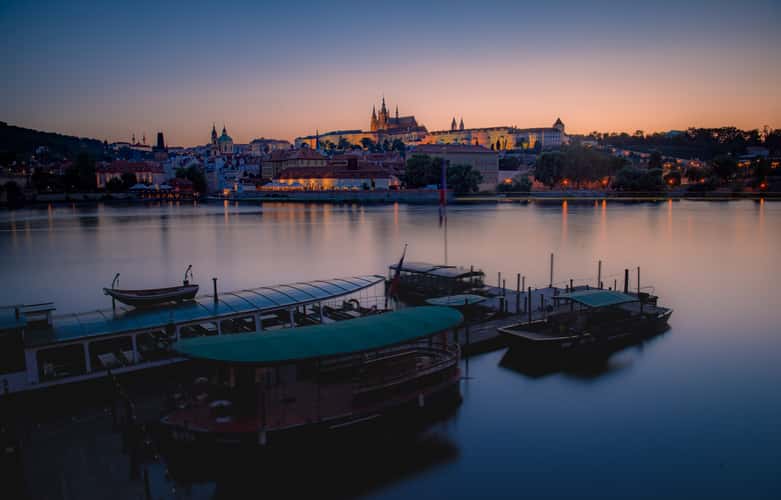 Castle and Charles Bridge, Prague