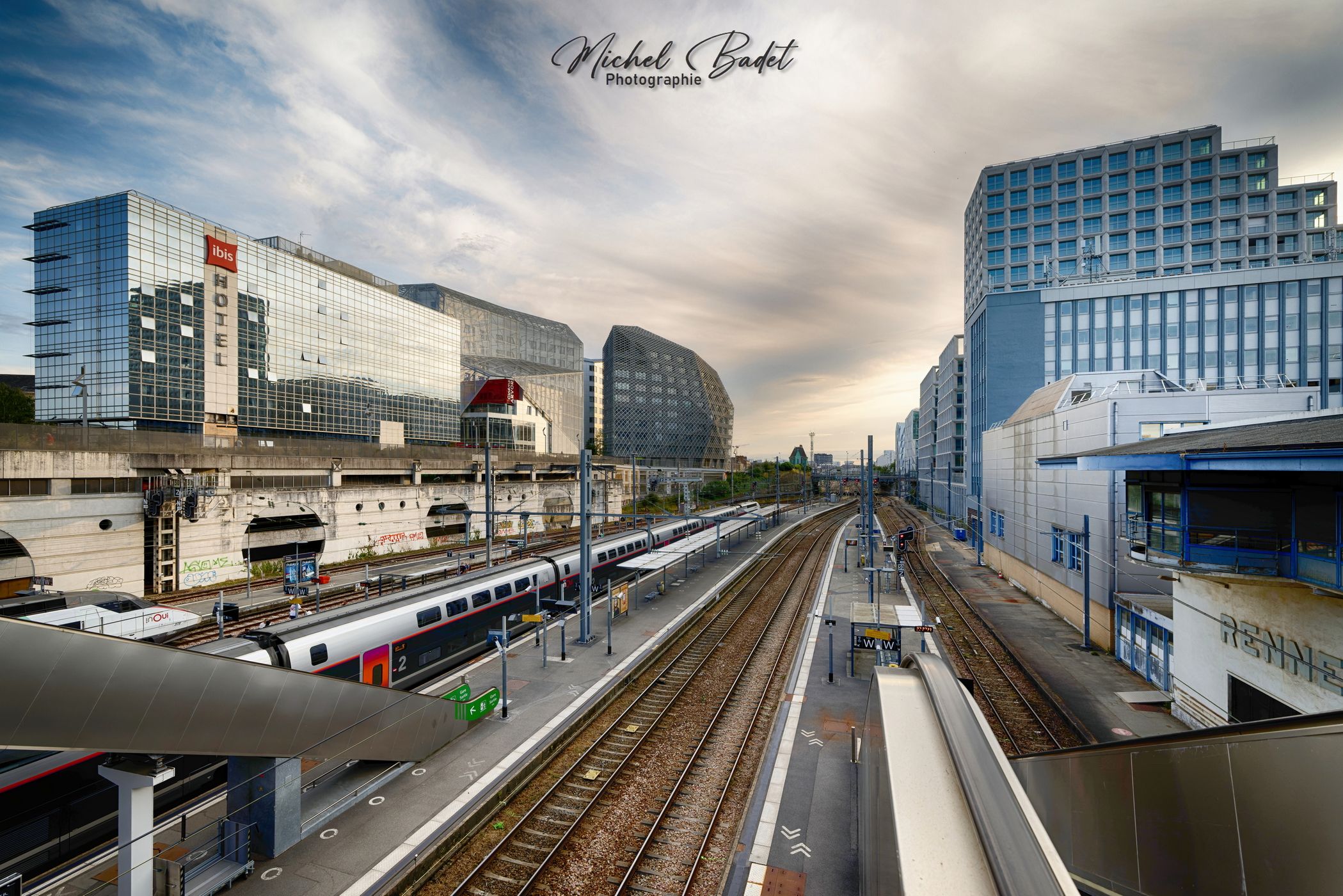 Rennes,  New station area, France