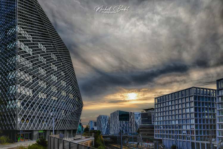 Rennes,  New station area