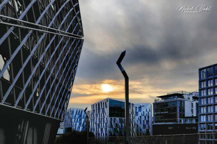 Rennes,  New station area