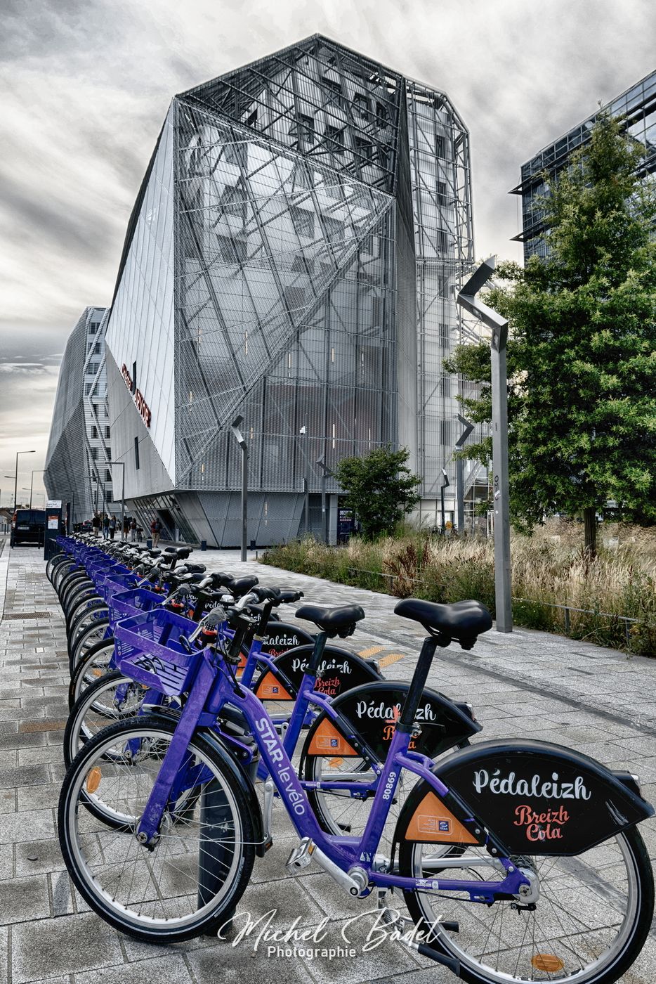 Rennes,  New station area, France