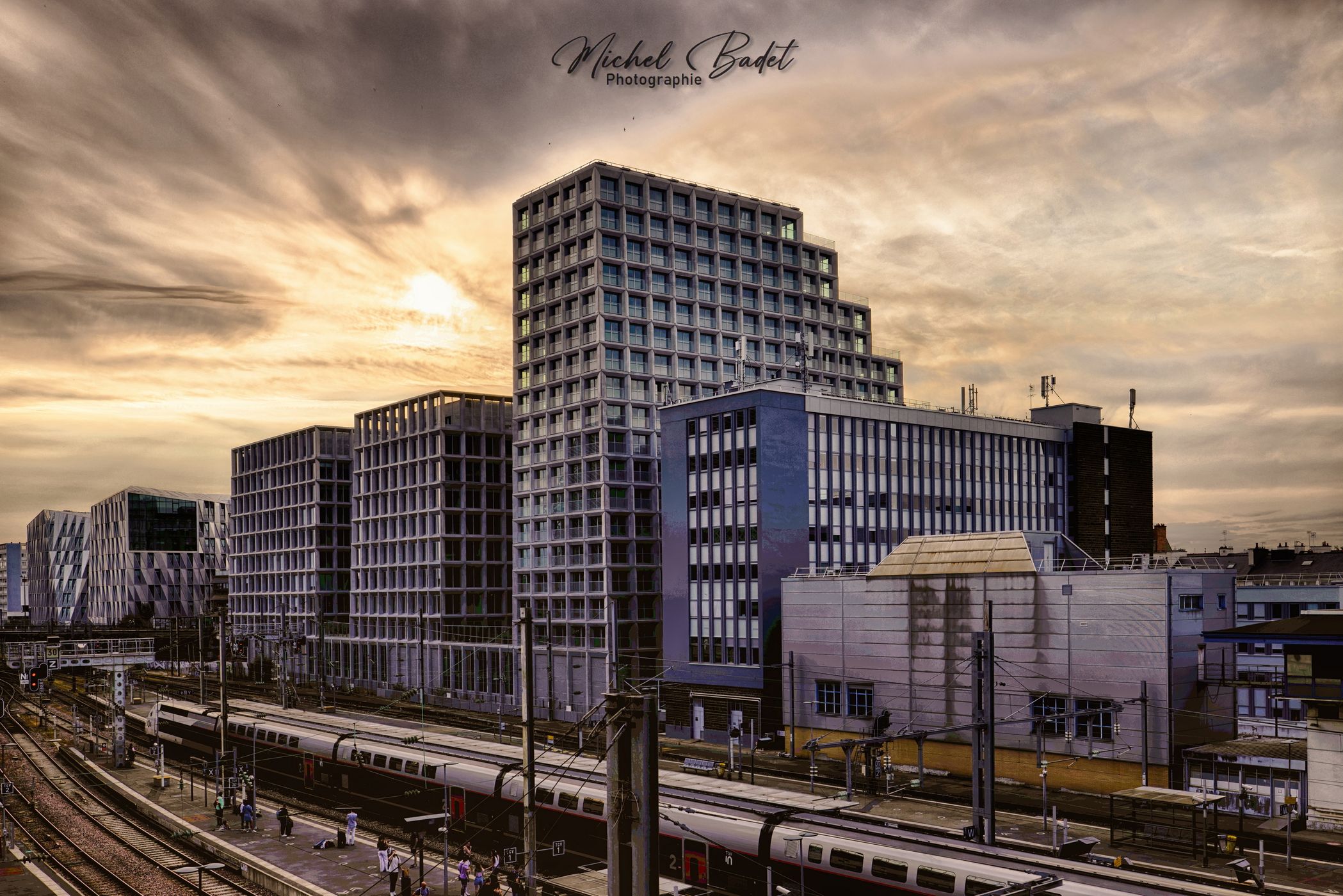 Rennes,  New station area, France