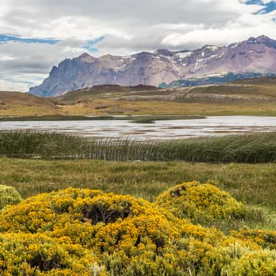 Rio Ghio Wetlands and Mountain View, Chile