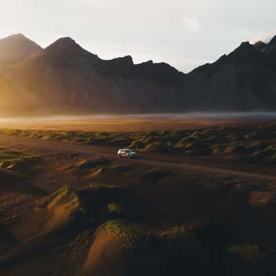 Road to Stokksnes, Iceland