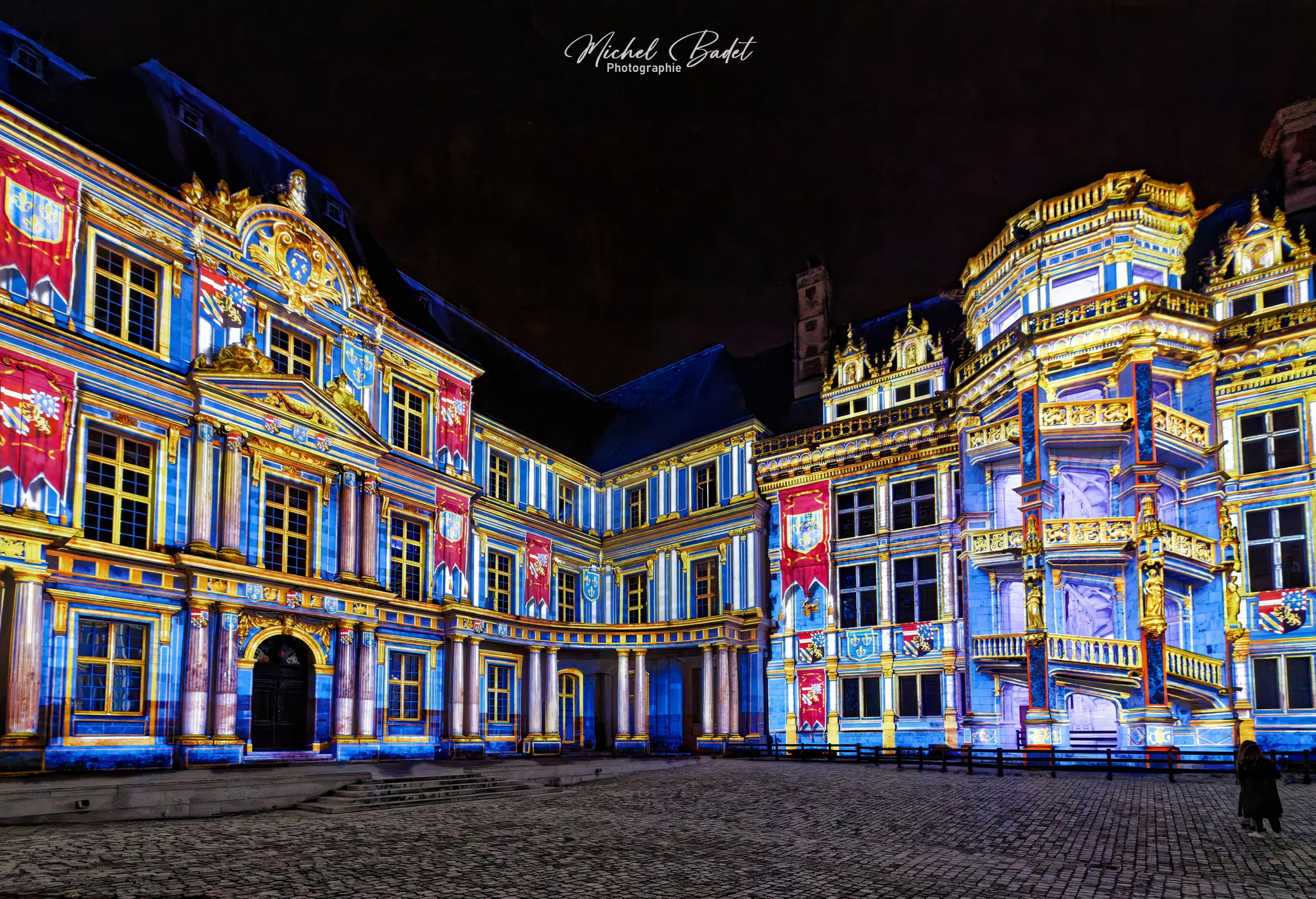 Royal castle of Blois, France
