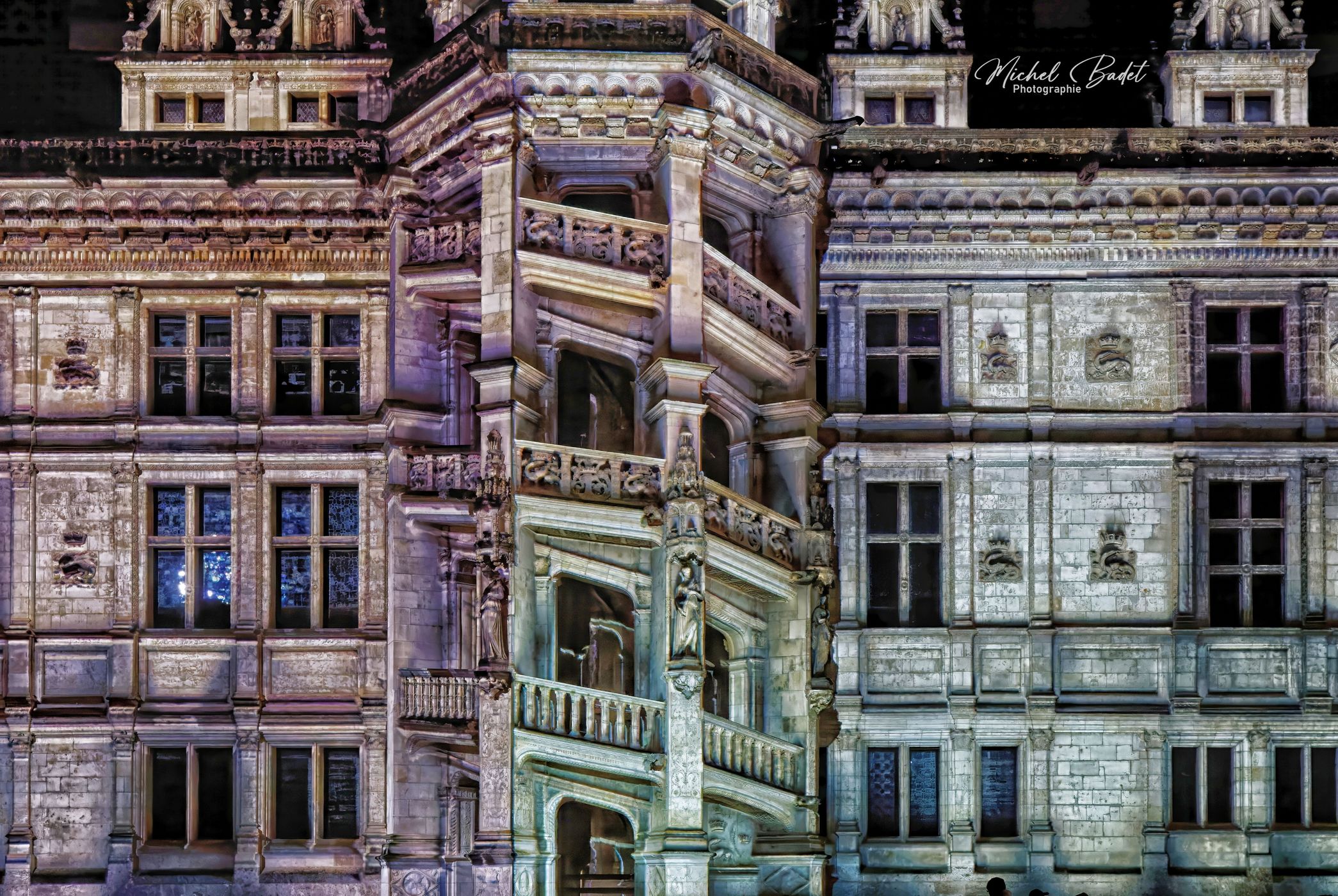 Royal castle of Blois, France