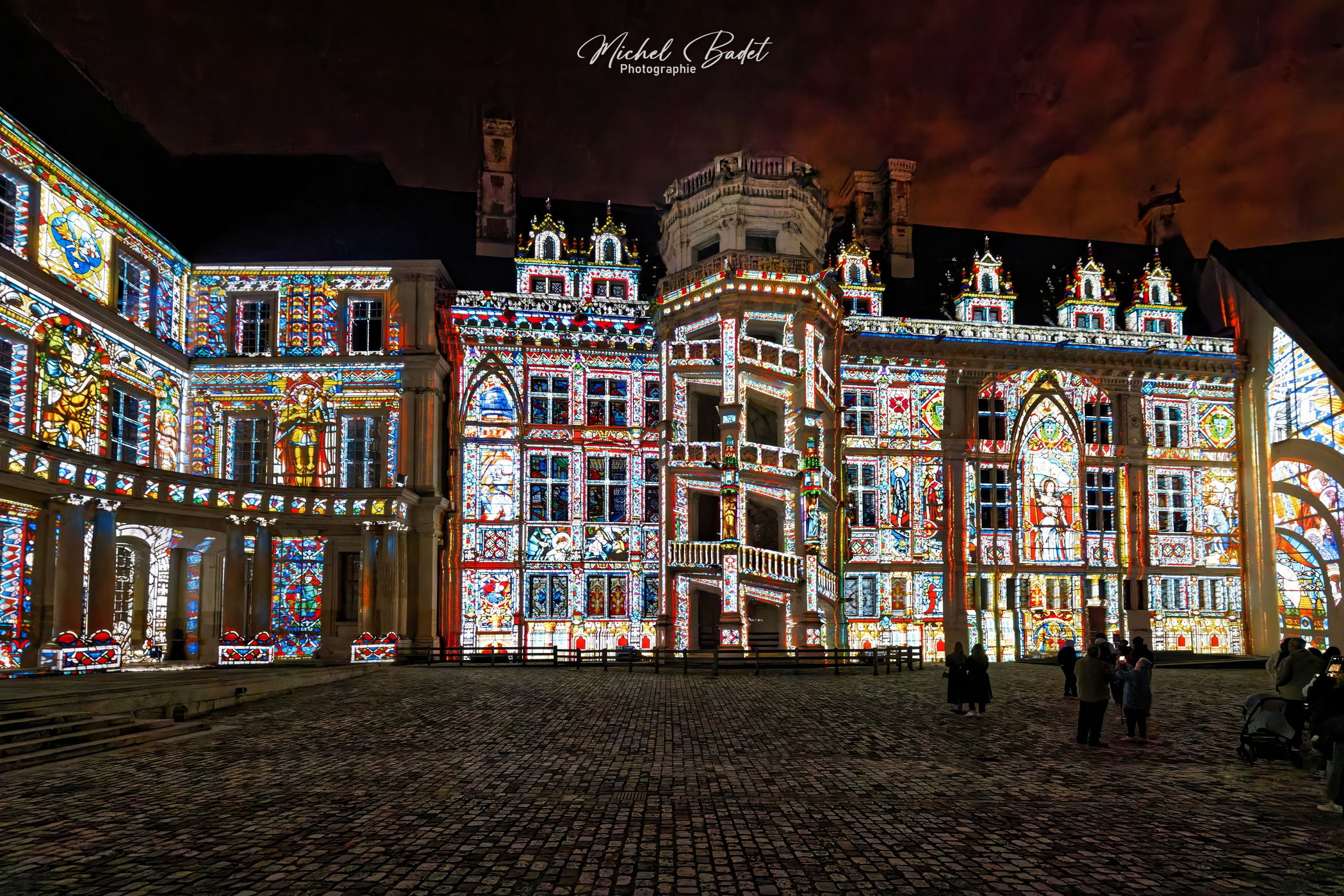 Royal castle of Blois, France