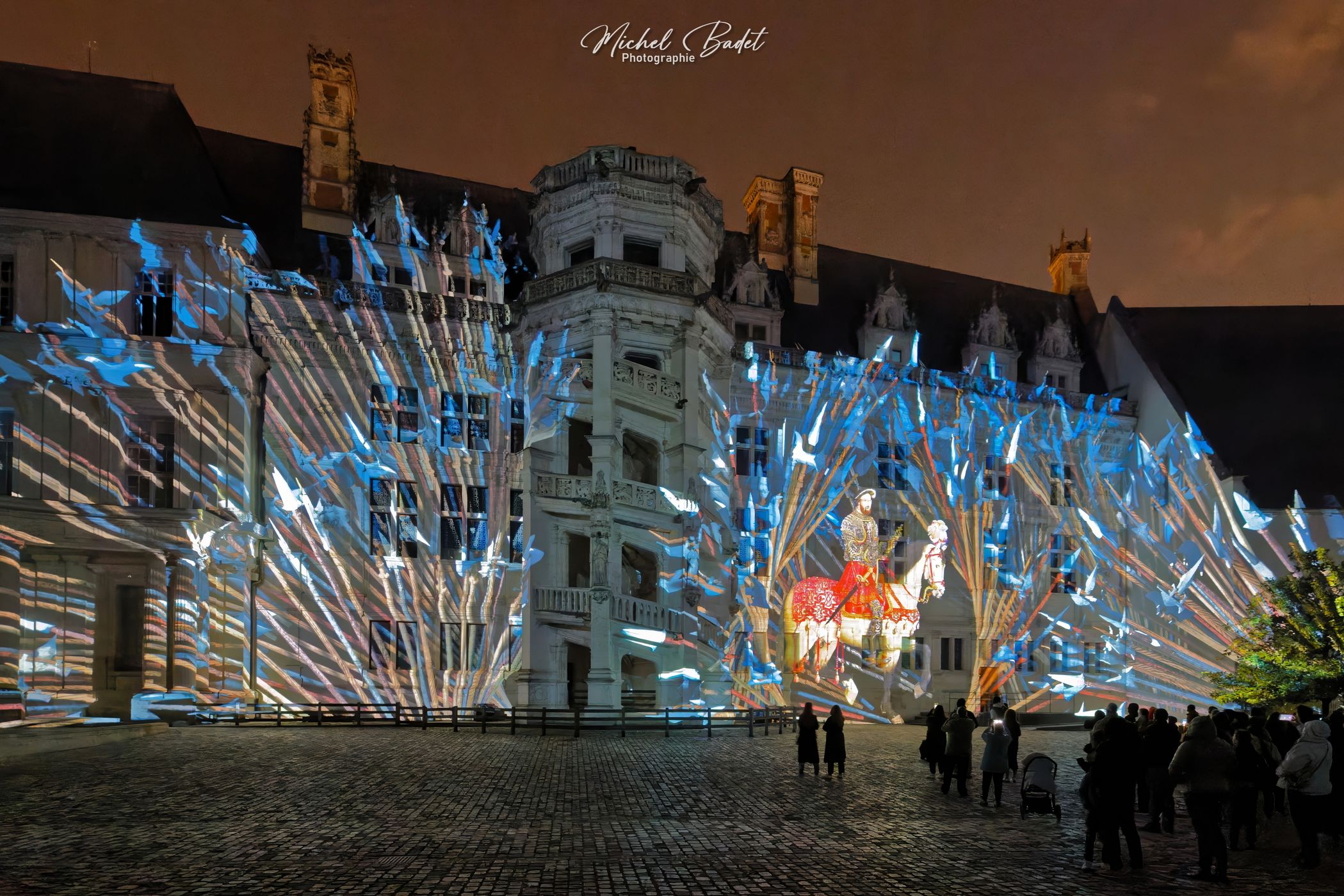 Royal castle of Blois, France