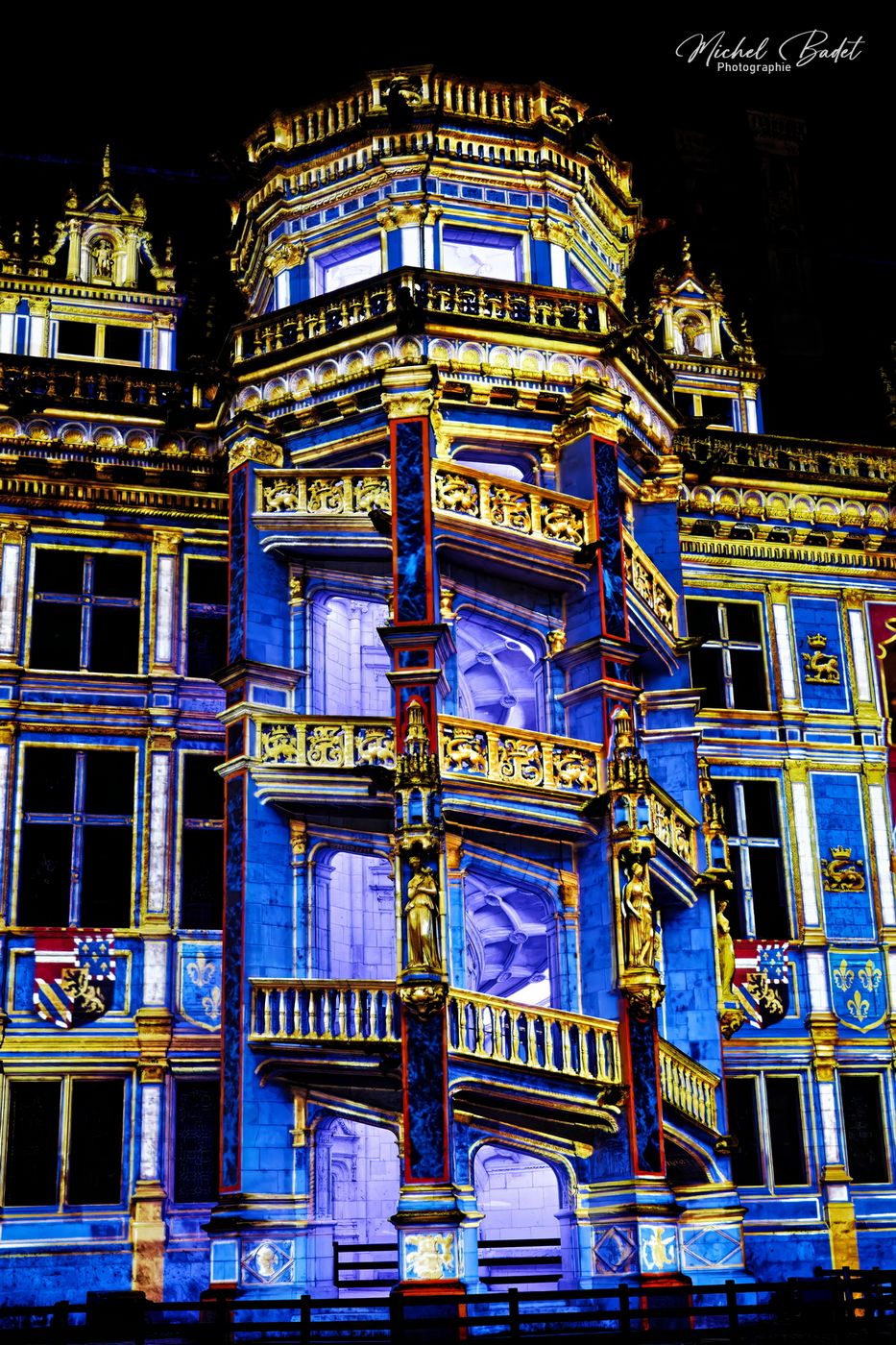 Royal castle of Blois, France