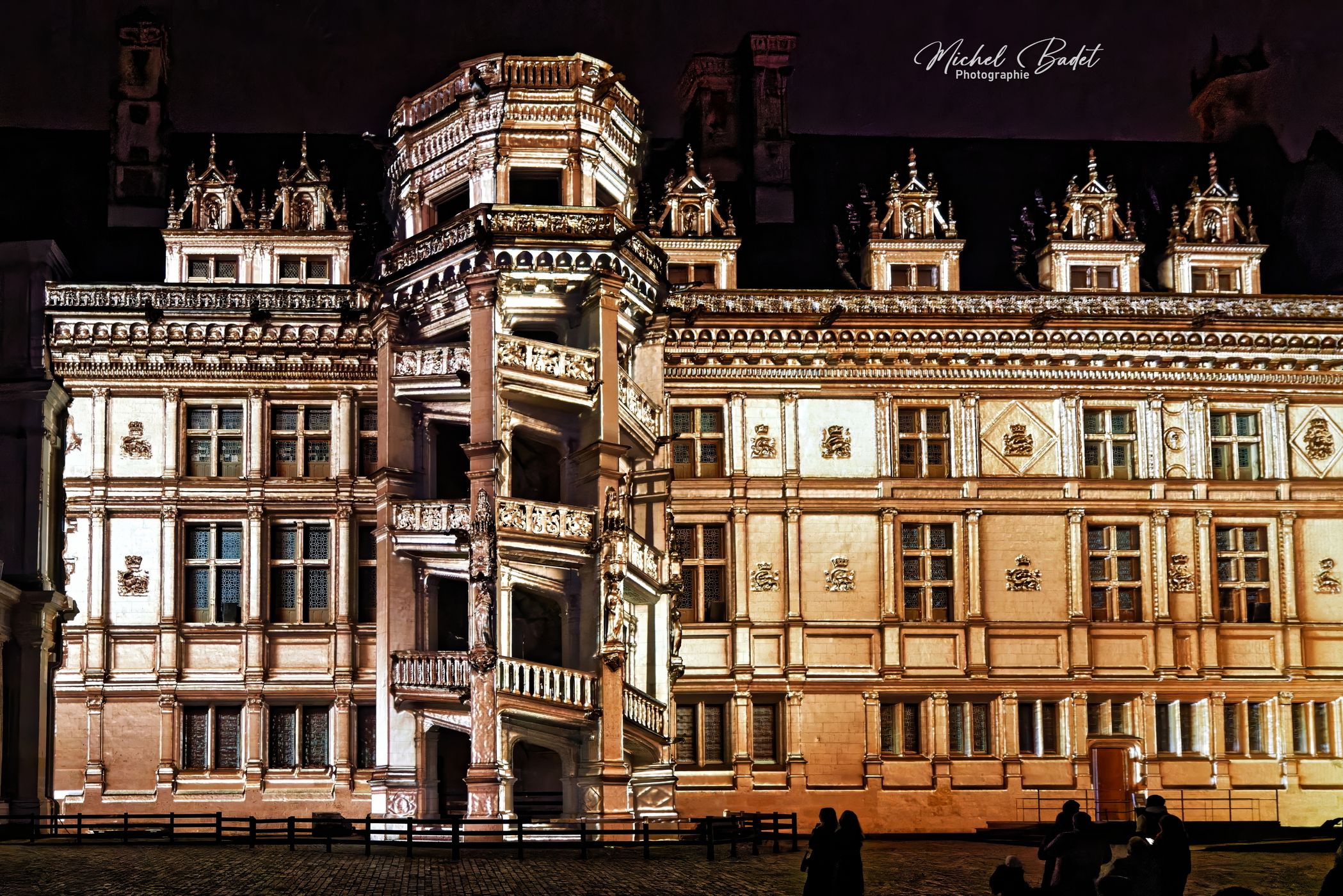 Royal castle of Blois, France