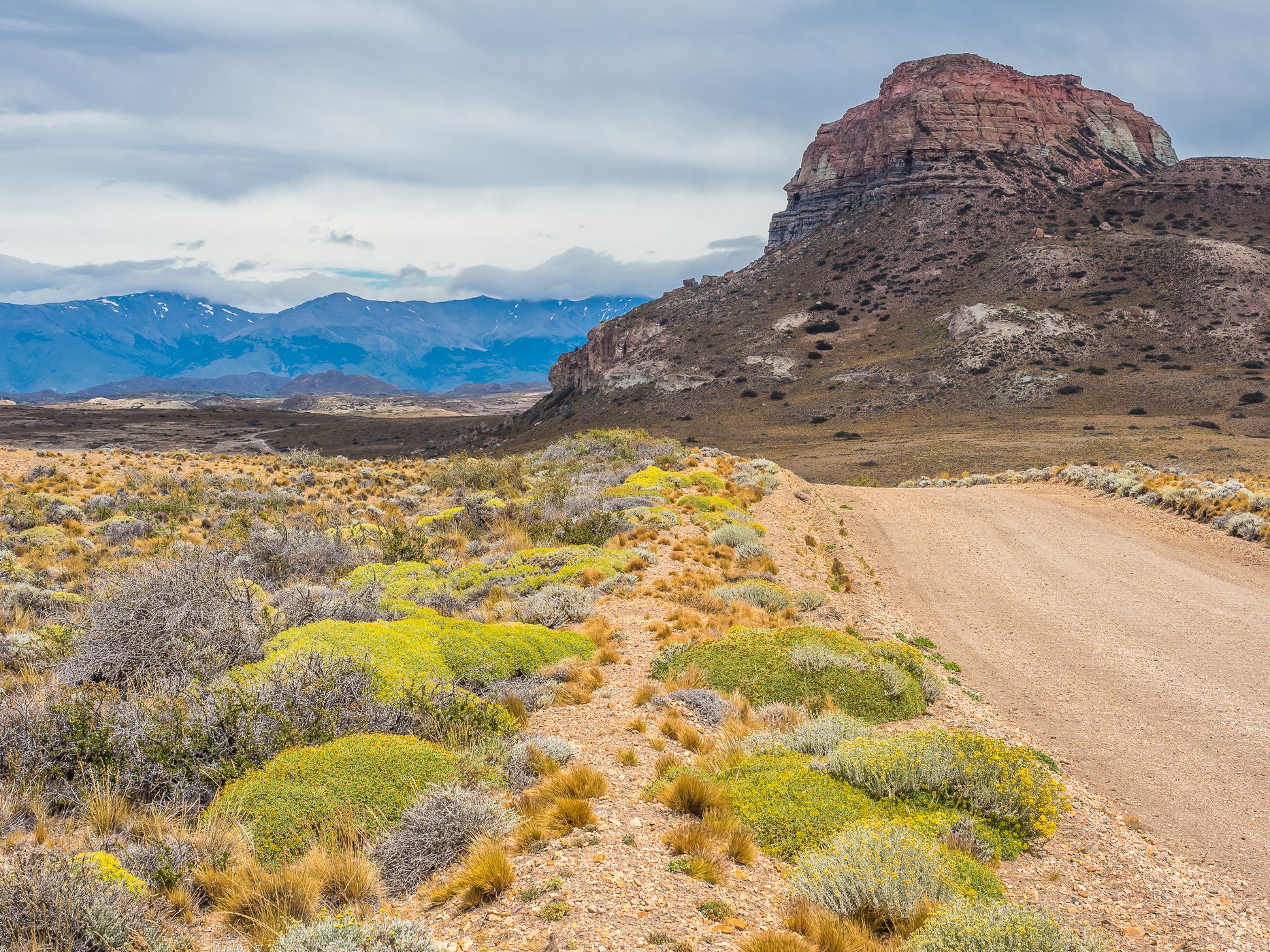 Ruta Provincial 41 northwest of Lago Ghio, Argentina