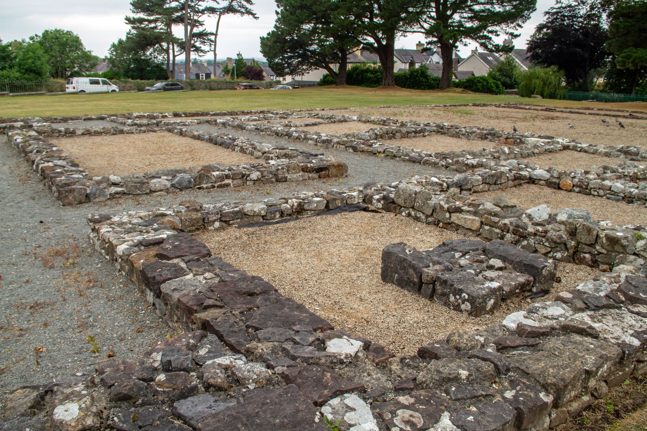Segontium Roman Fort, Caernarfon, United Kingdom