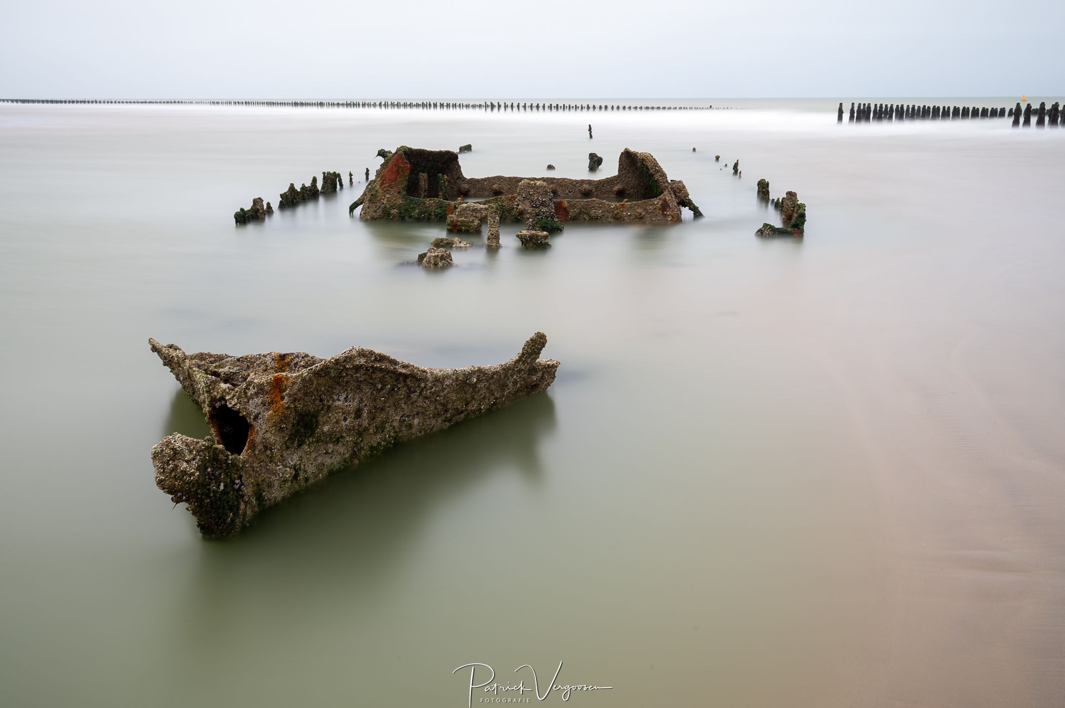 Shipwreck of lord Grey, France