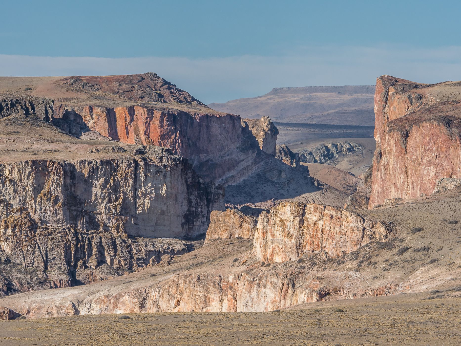 Southern View to Cañadón Caracoles, Argentina