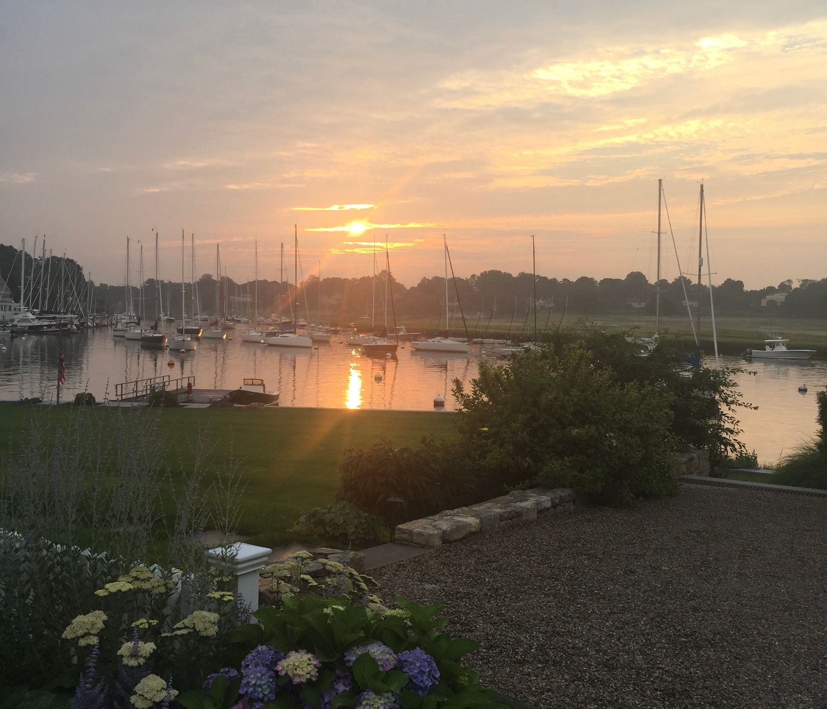 Southport Connecticut on Long Island Sound, USA