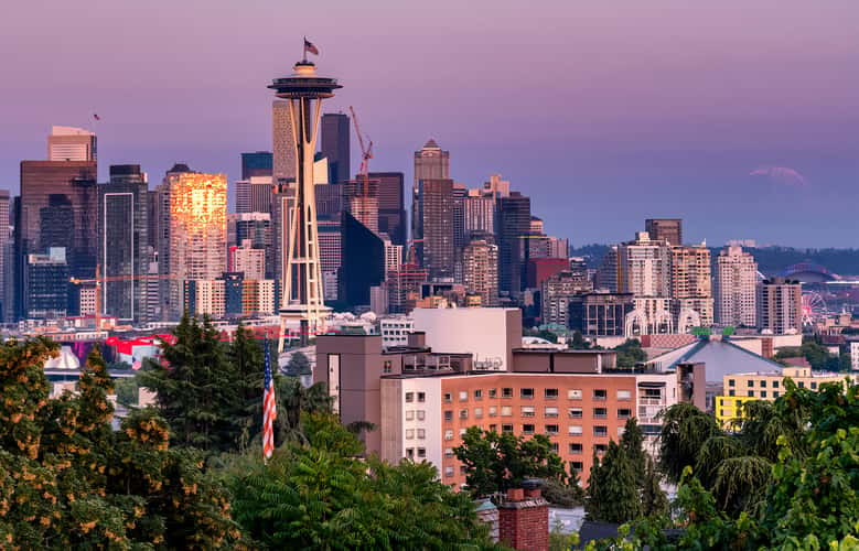 Space Needle from Kerry Park, Seattle
