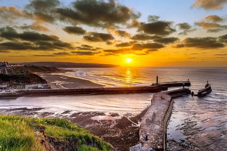 Sunset, Whitby, North Yorkshire
