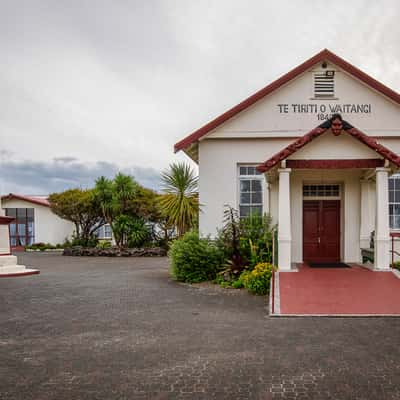 Te Tii Marae, Waitangi, Northland, North Island, New Zealand