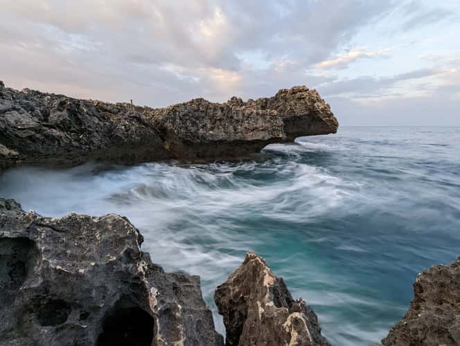 The Blue Lagoon area of Aya Napa in Cyprus