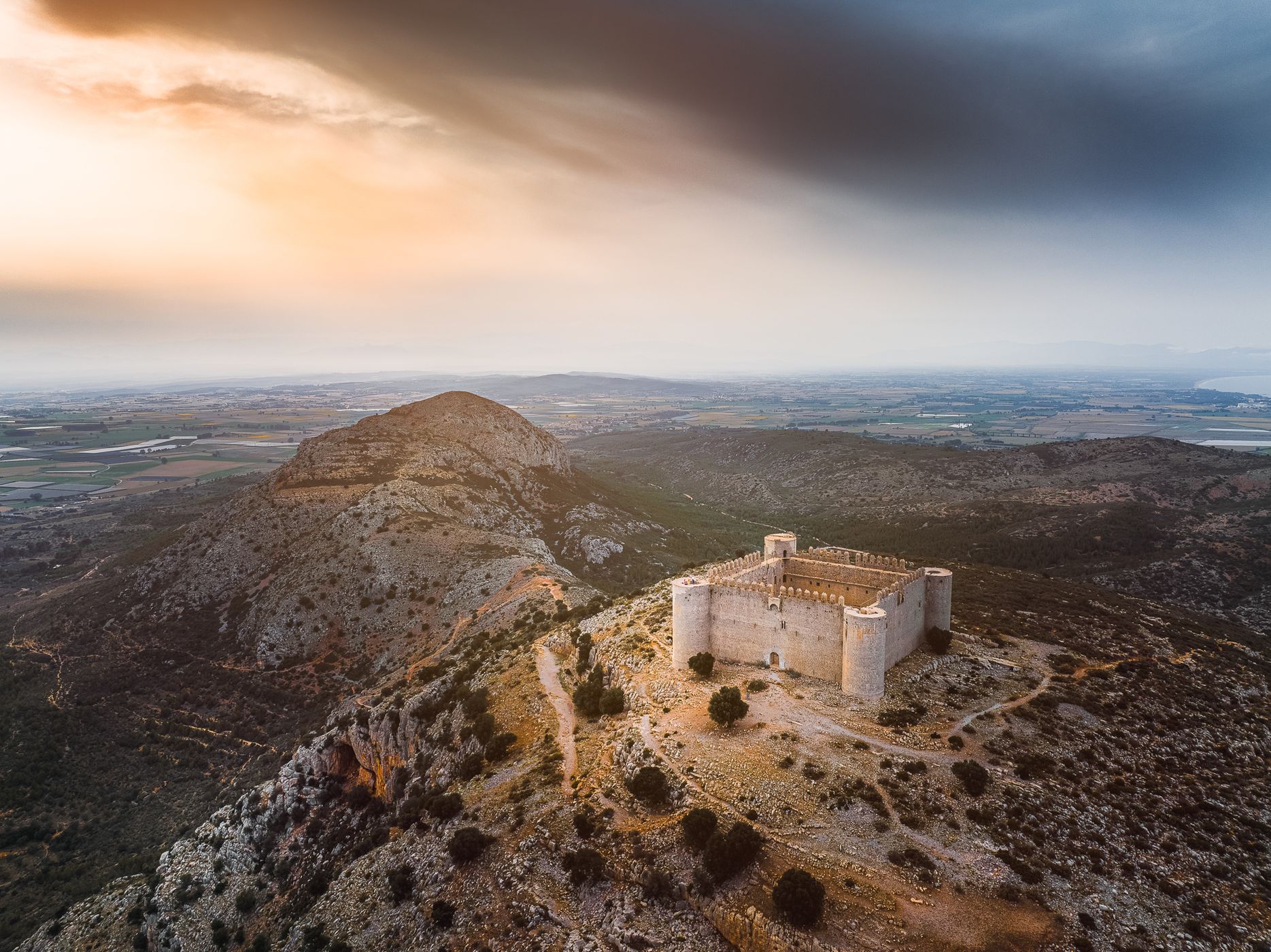 The Montgrí Castle, Spain