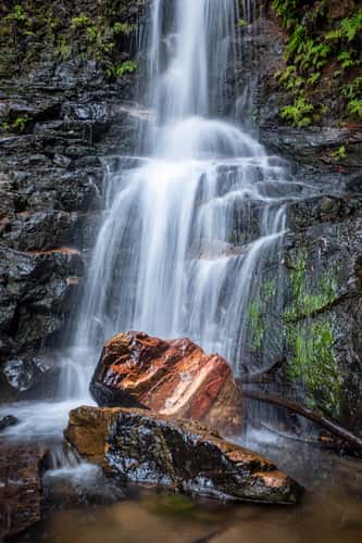 The rock Empress falls, Blue Mountains, New South Wales
