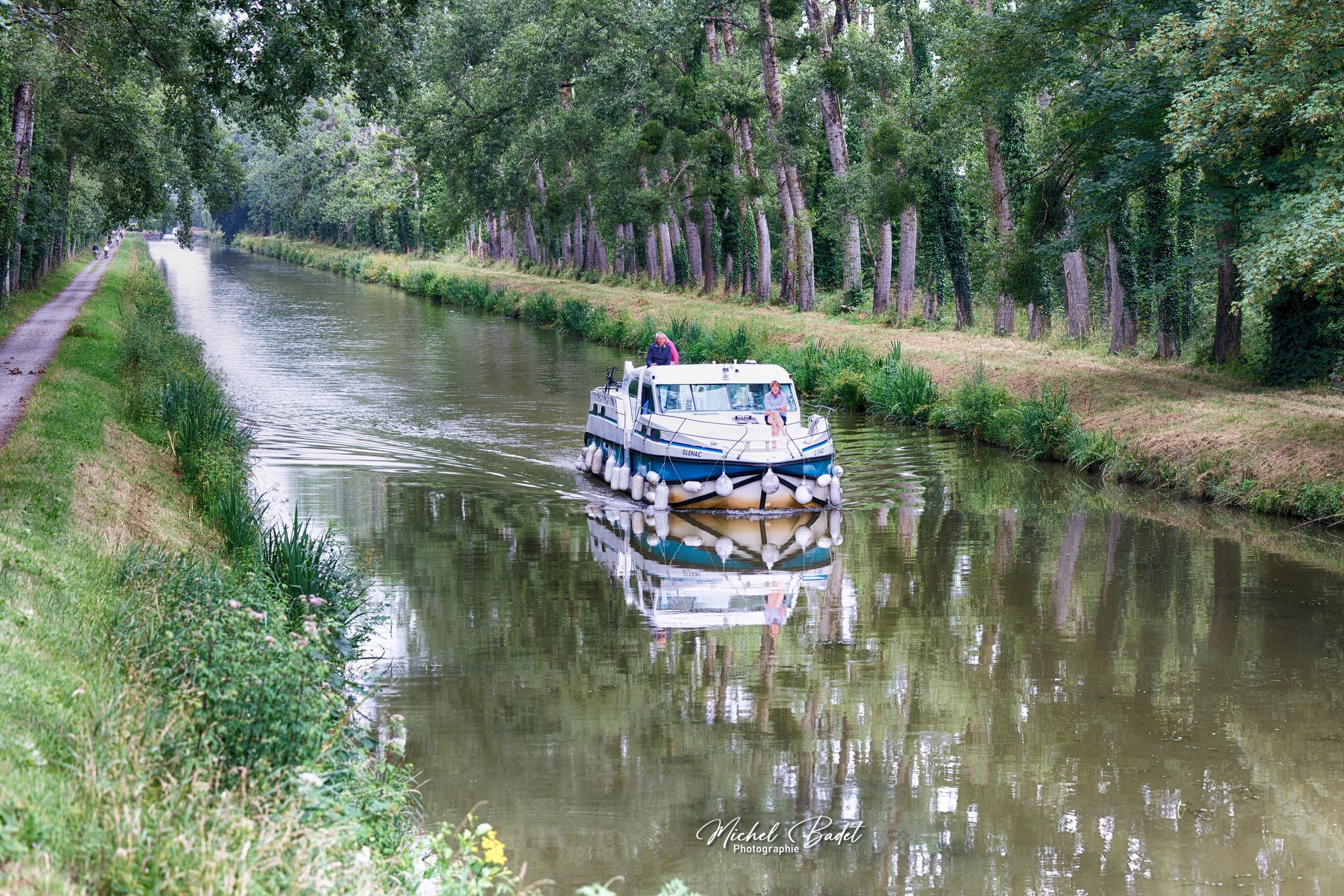 The Nantes-Brest Canal at Glénac, France
