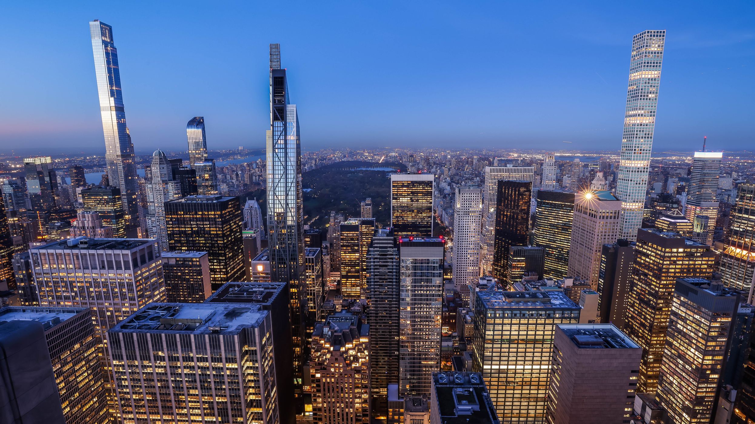 Rockefeller Center Central Park View, USA