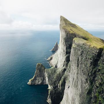 Triangle mountain on the Faroe Islands, Faroe Islands