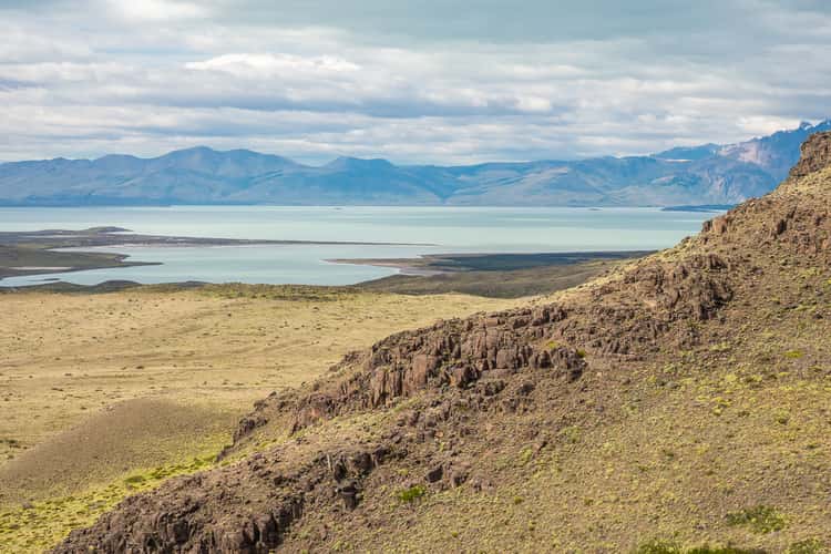 View from Las Águilas Trail to Lago Viedma