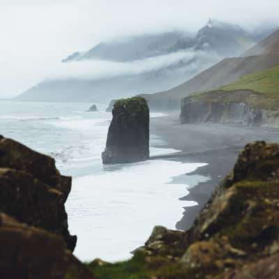 View on Stapavík, Iceland