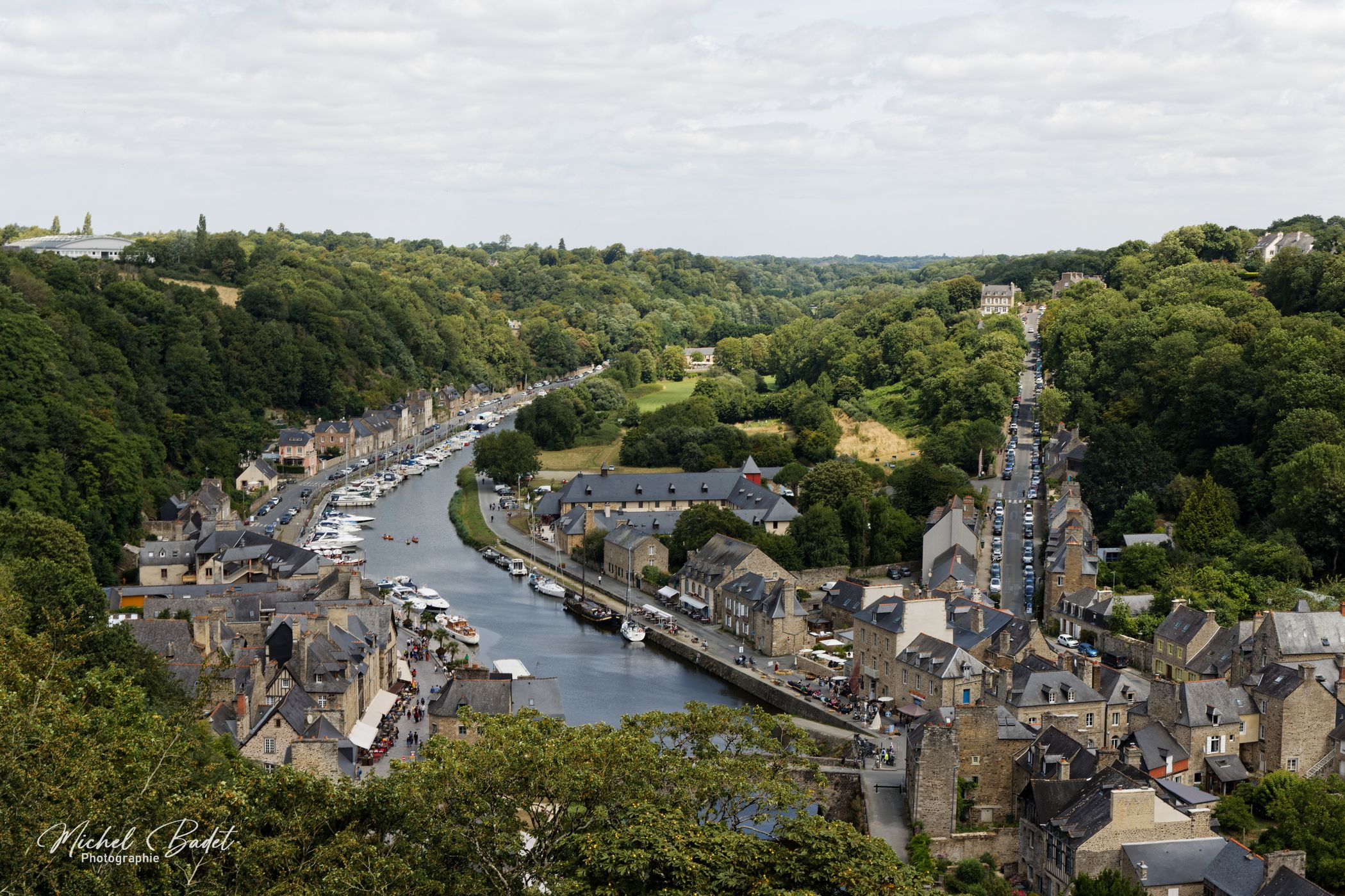 Wall of Dinan, France