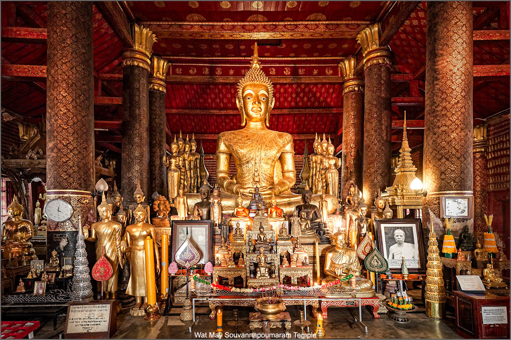 Wat May temple, Lao