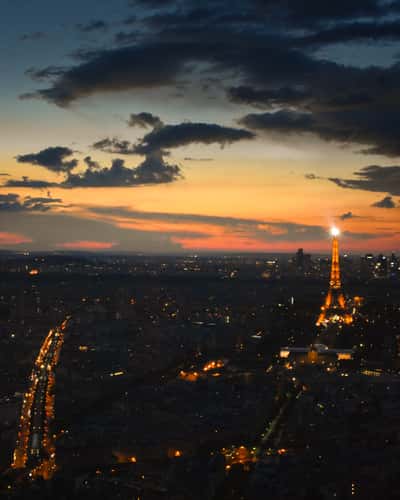 56th floor of Tour Montparnasse (indoors 1 floor below), Paris