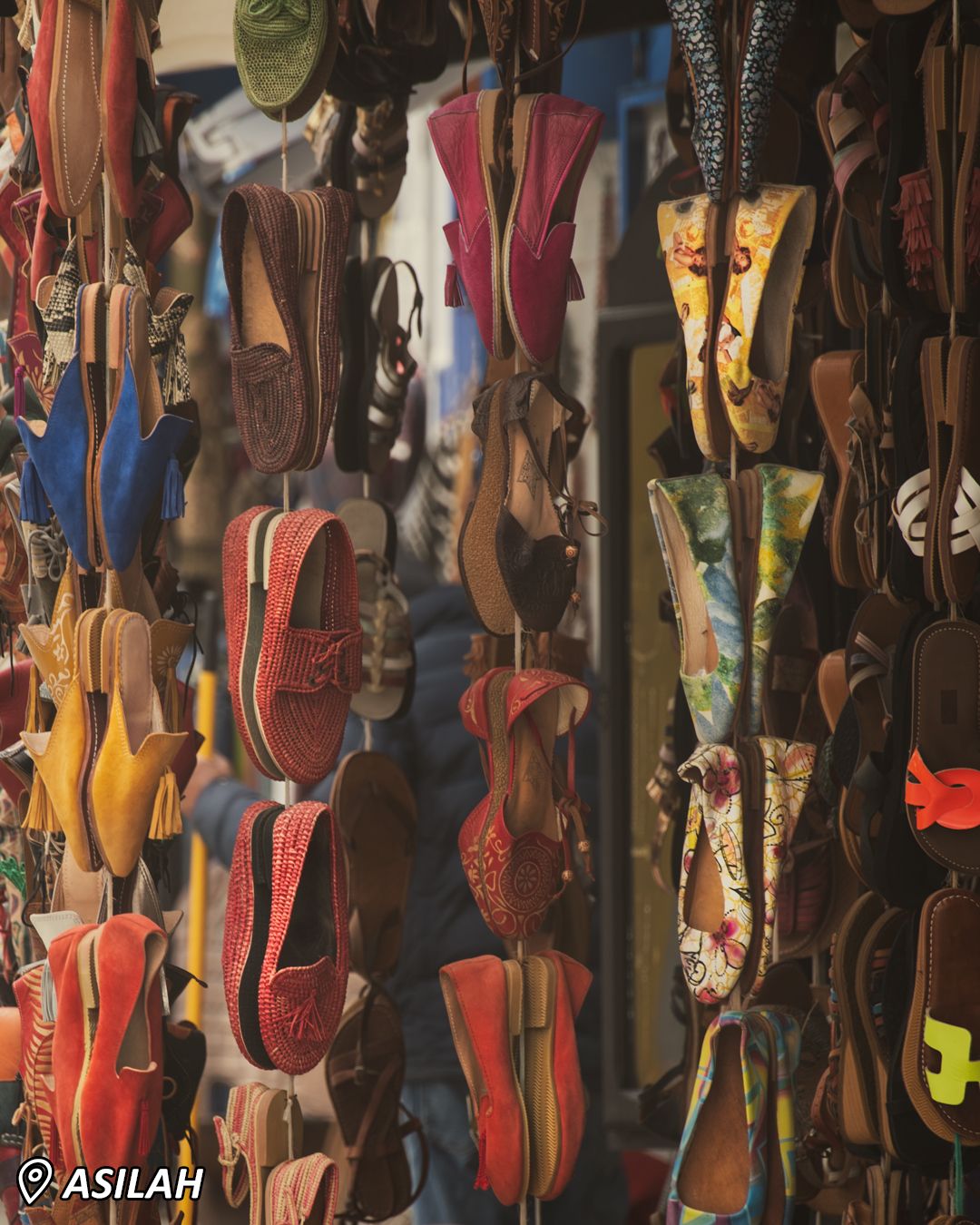Asilah shops, Morocco