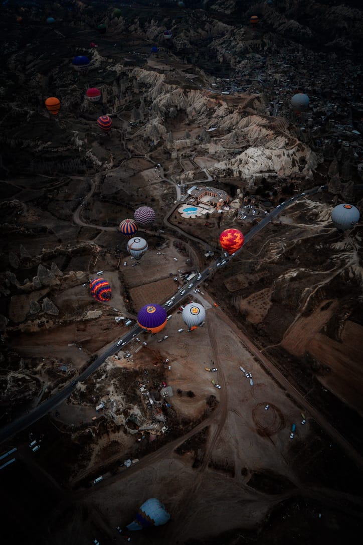 Balloons of Cappadocia, Turkey (Türkiye)