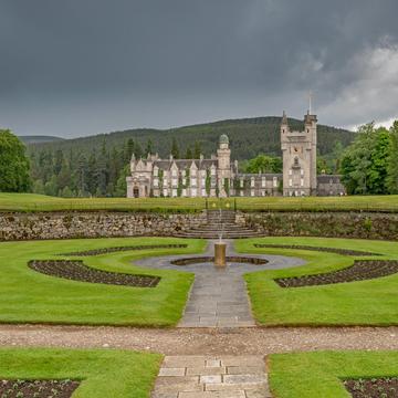 Balmoral Castle and its great gardens, United Kingdom