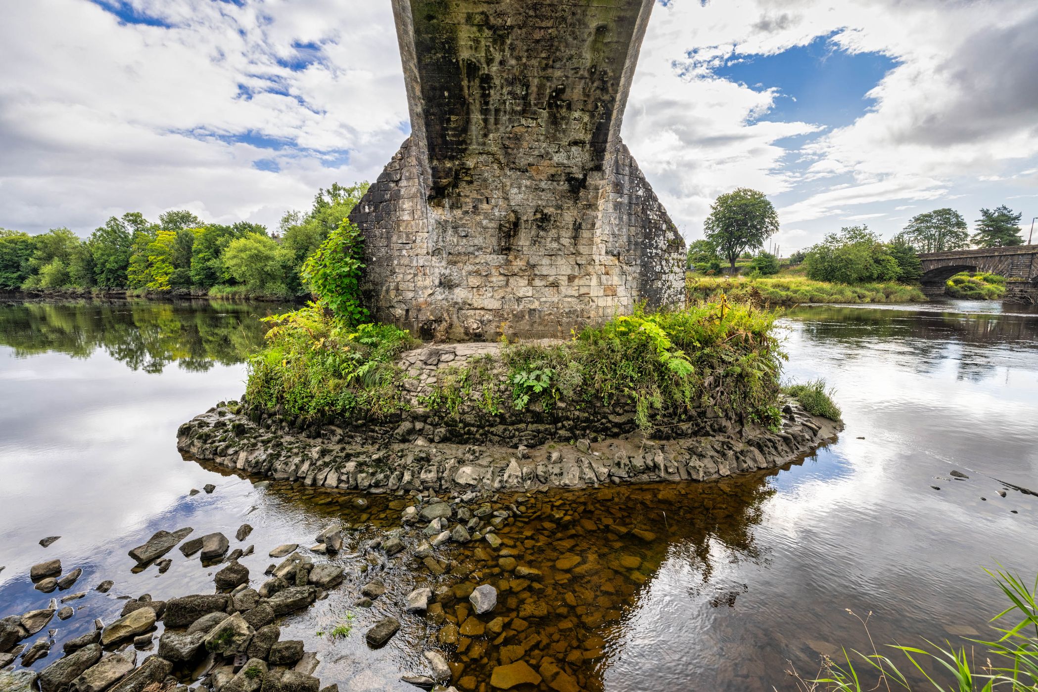 Beneath the Bridge, Stirling, Scotland, UK, United Kingdom