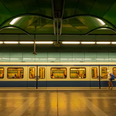 Böhmerwaldplatz Ubahn, Munich, Germany