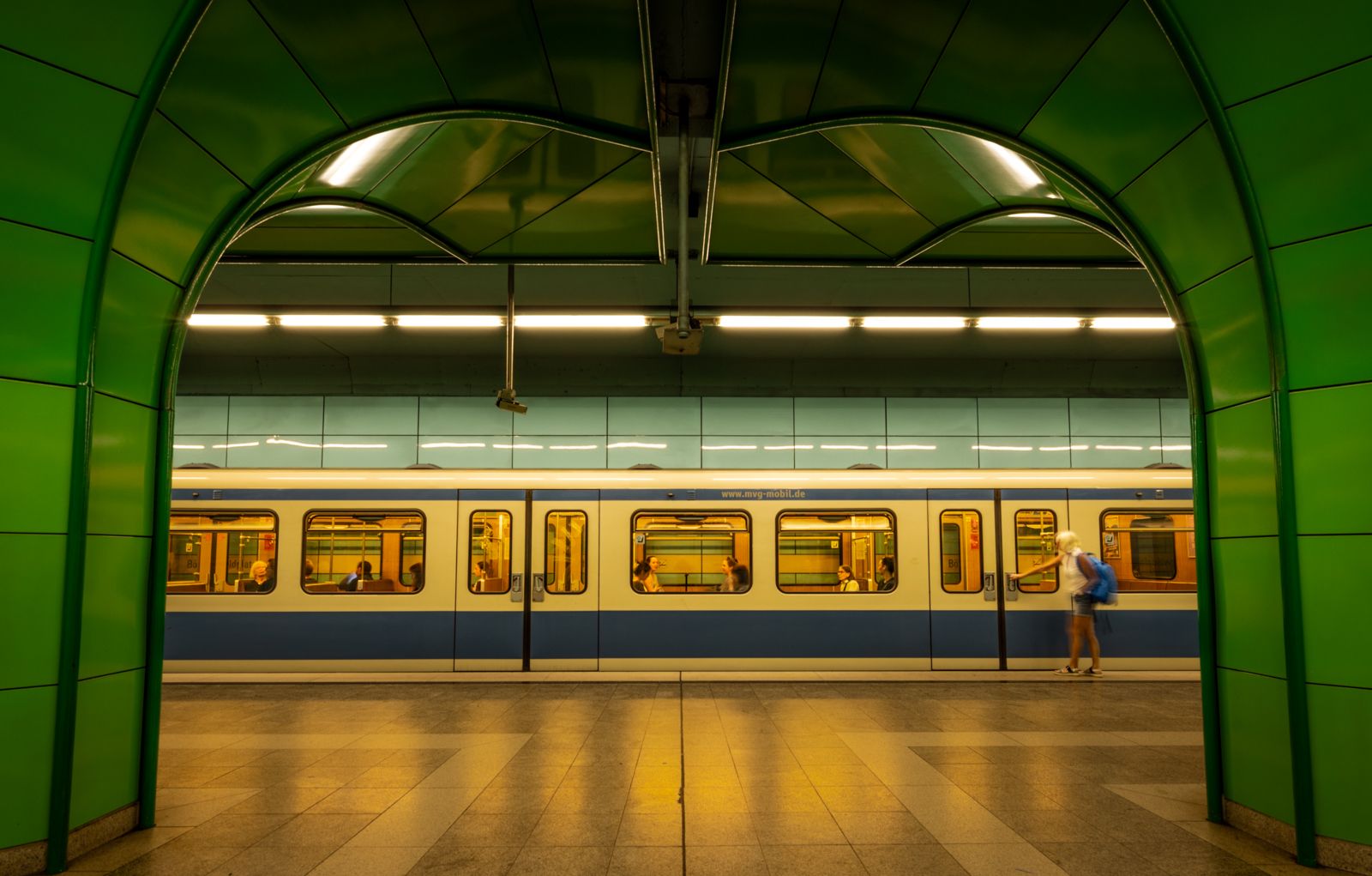 Böhmerwaldplatz Ubahn, Munich, Germany