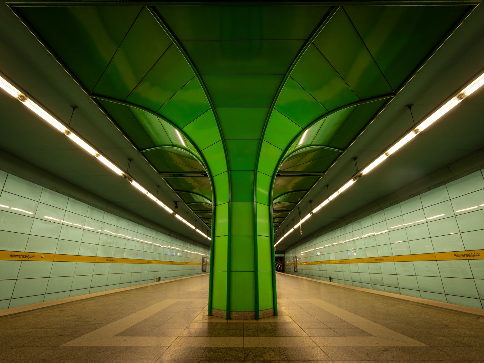 Böhmerwaldplatz Ubahn, Munich, Germany