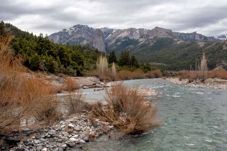 Bridge over Rio Cuyin Manzano