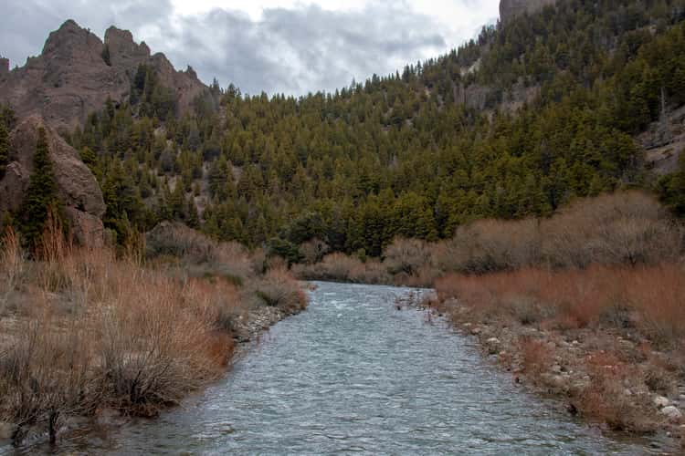 Bridge over Rio Cuyin Manzano
