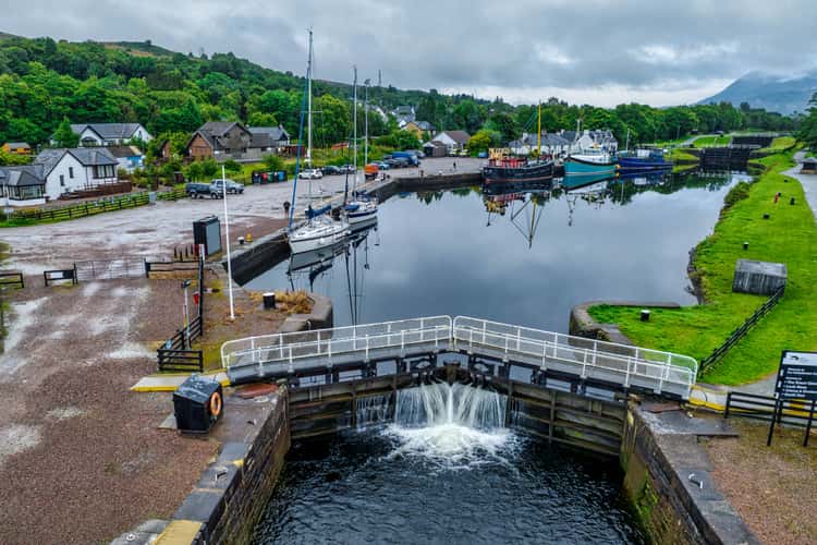 Canal Entrance,  Corpach, Fort William, Scotland