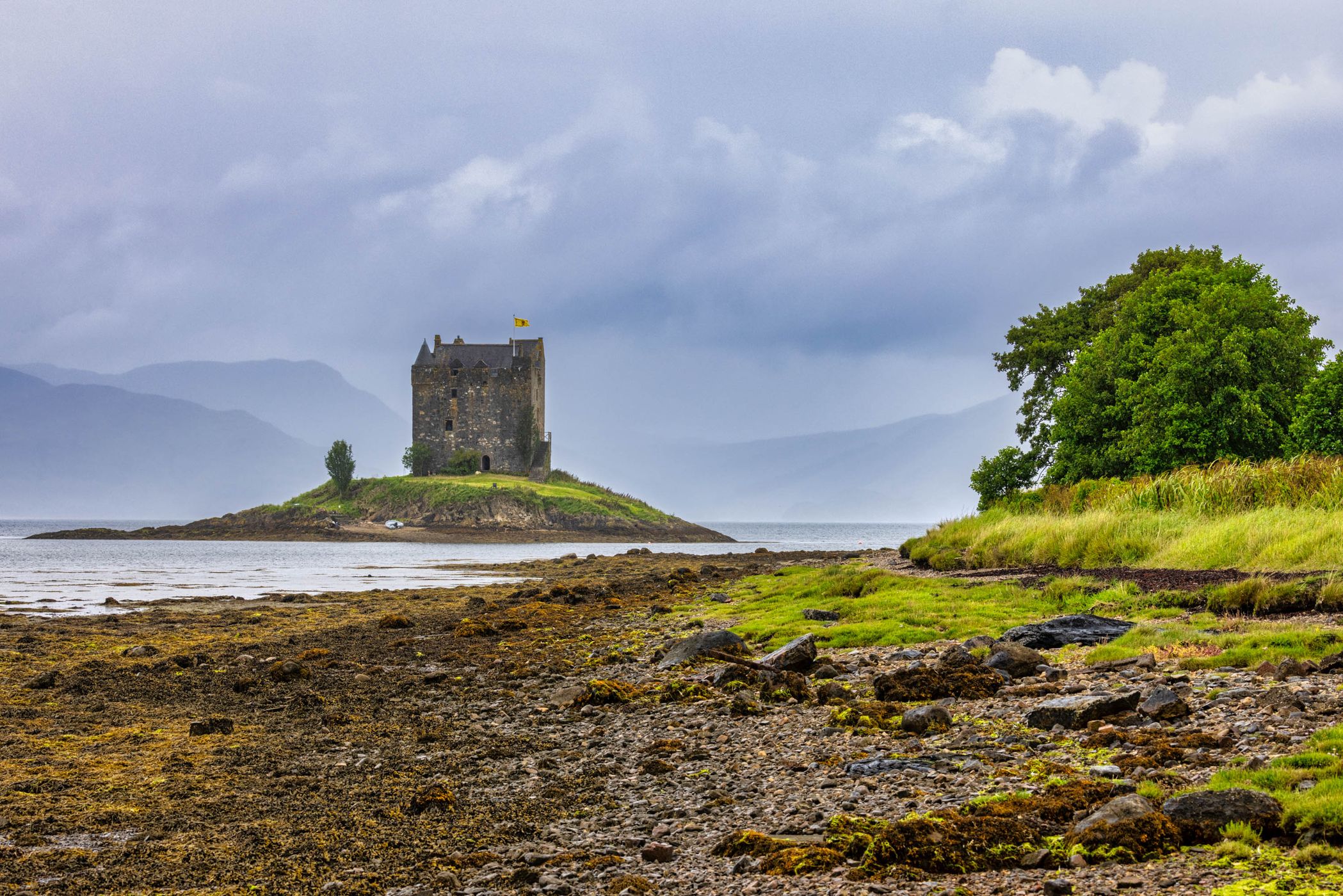 Castle Stalker, Loch Linnhe, Scotland, United Kingdom