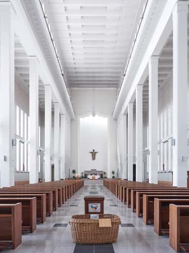 Christ's Resurrection Church interior, Kaunas